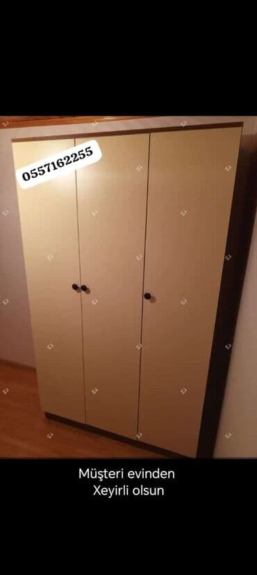 ev ucun guzguler: Yeni, 3 qapılı Düz dolab, Dolab-asılqan, Türkiyə — 3