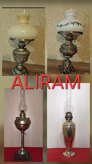 Aliram!!!Kohne latun,mis kerosin lampaları aliram!!!Satmaq.isteyen