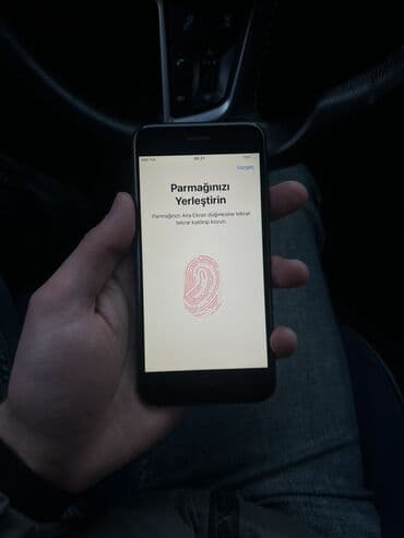 iphone 7 silver: IPhone 7, Черный, Отпечаток пальца — 1