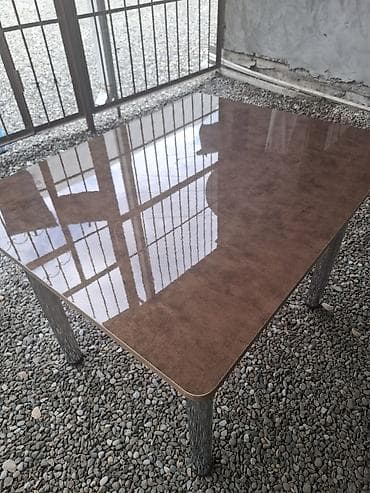 Qonaq masası, Açılmayan, Laminat, Kvadrat masa