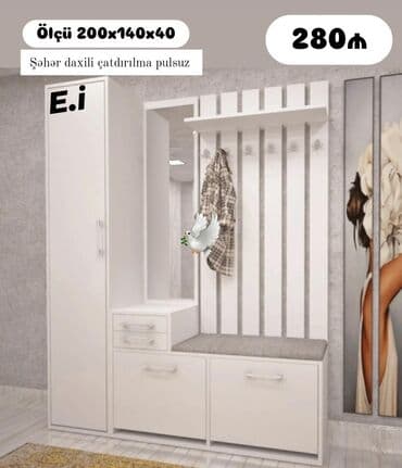 Yeni, Düz dolab, Dəhliz dolabı lalafo.az -da Yeni, Düz dolab, Dəhliz dolabı