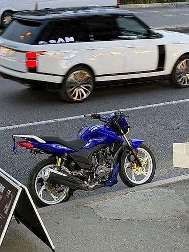 Транспорт: Məhsul: Şəhər tipli çıplaq (naked) motosiklet – mavi rəng Texniki və — 3