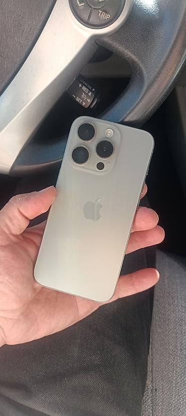 iphone 8s plus: IPhone 15 Pro, 128 GB, Gümüşü, Face ID — 1