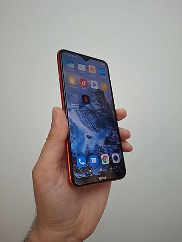 apple 9 pro max: Redmi 8A, 32 GB, rəng - Qırmızı, İki sim kartlı — 5