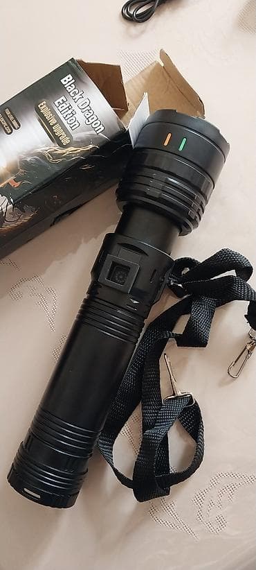 Black Dragon Edition – güclü LED fənər - Dörd səviyyəli işıqlandırma