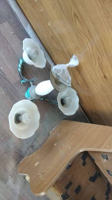 декоративный камин для квартиры: Люстра — 1