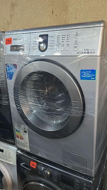 bas masini: Paltaryuyan maşın Samsung, 6 kq, Avtomat, Qurutmasız — 1
