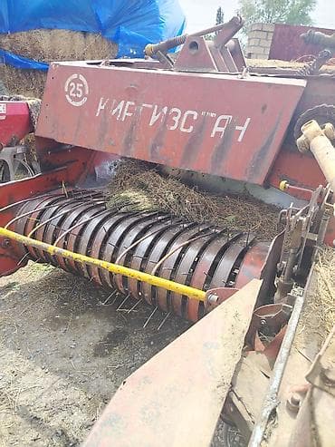 avtomobil kompressor ustasi: Kənd təsərrüfatı üçün pres-yığan aparat – “Kırgızstan” tipli kvadrat — 6