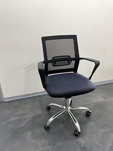 gencede mebel: Təkərli, Qolları tənzimlənmir, Parça — 1