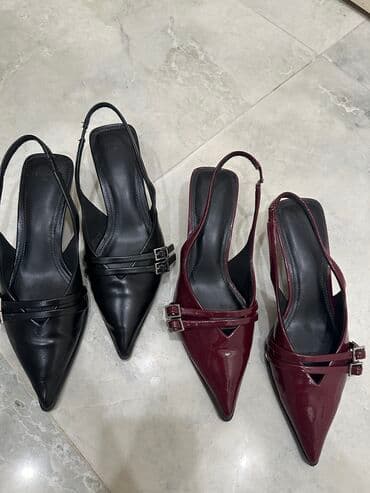 asics onitsuka tiger qadın krossovkaları: Bershka, Ölçü: 36, rəng - Qara, İşlənmiş — 1