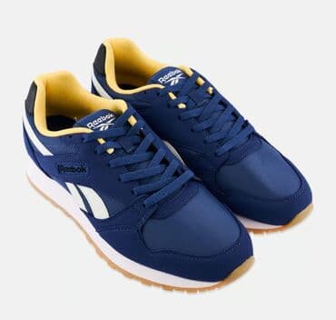 Toy paltarları və aksesuarları: Reebok kişi krossovkası – klassik stil və rahatlıq - Rəng: dəniz — 1