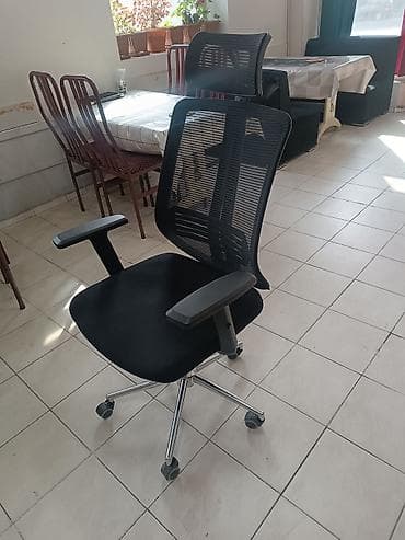 kreslolar: Təkərli, Qolları tənzimlənir, Parça — 2