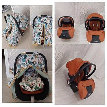 Avtokreslo əla vəziyyətdə. Adyalı və döşəkcəsi var. 100 manat