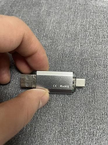 Planşetlər: Məhsul: MICRODRIVE iki tərəfli USB yaddaş qurğusu Xüsusiyyətlər:128GB — 3