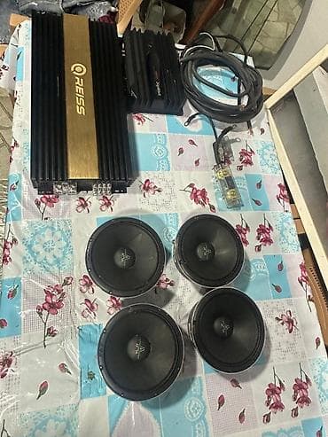 Avtomobil audio sistemi – tam komplekt Tərkib: - Qreiss (Greiss)