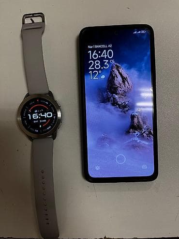 İdman Saat dəsti, rəng - Boz