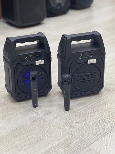 Maqnitofonlar: Karaoke dinamik Mikrafonu şunurlu Blutuz Usb Sd Auks Radio Zemanet — 1