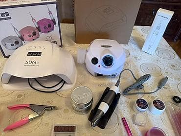 Manikür və gel-lak üçün tam peşəkar set Komplektə daxildir: - SUN X — 2