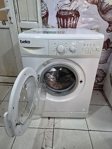 Məişət texnikası: Paltaryuyan maşın Beko, 6 kq, İşlənmiş, Avtomat, Qurutma var, Pulsuz çatdırılma, Ödənişli çatdırılma — 3