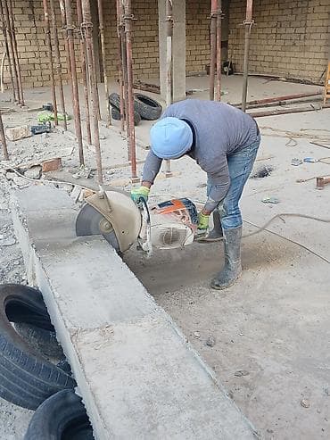 pol parket isi: Beton kəsimi xidməti - Dəqiq və düz kəsiklər üçün benzinli yüksək — 2