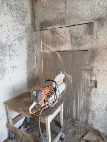 seyf qapi: #Betonkesme #betondeşmə Beton kubik kərpic - dən kəsim deşim — 18