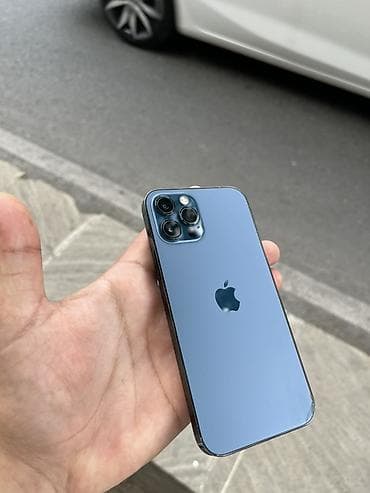 telefon apple: IPhone 12 Pro, 256 GB, Pacific Blue, Simsiz şarj, Face ID — 2