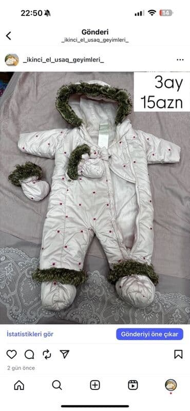 predo pampers 1: Uşaq geyimləri paketi – müxtəlif ölçü və modellər - Sarı rəngli — 18