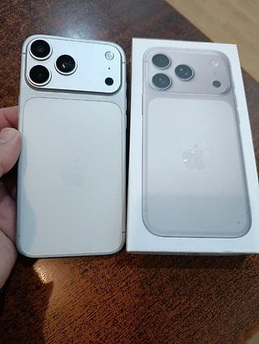 İphone 17 pro max dubay versiya,yaddas 512 *Təzə* topdan qiymetine