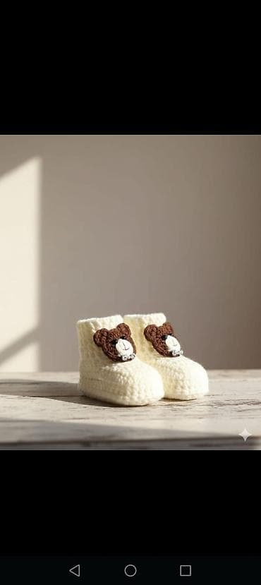 Игрушки: Məhsul: Əl işi uşaq trikotajları - Model 1: Çəhrayı rəngdə qalın — 6