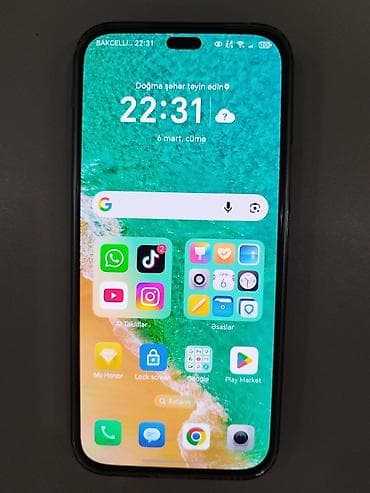telefon satış: Honor 200 Lite, 8 GB, rəng - Mavi, İki sim kartlı — 1