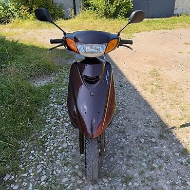 qolf kar: Yamaha JOG skuter - Rəng: tünd qəhvəyi/gavalı tonları, qara plastik — 5