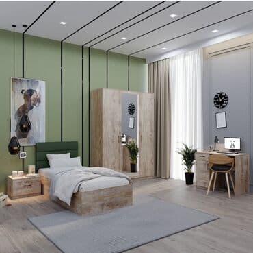 15 yaş tortları oğlan: Oğlan və qız üçün, Yeni, Təknəfərlik çarpayı, Yazı masası — 1