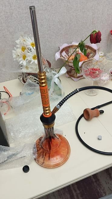 caşka qelyan: Nərgilə dəsti - Şüşə kolba: qalın, davamsızlığa qarşı dayanıqlı — 1