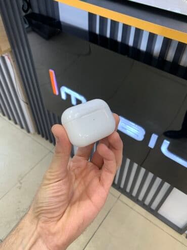 Mikrofonlar: İşlənmiş Simsiz (Bluetooth) Qulaqcıqlar, Apple, rəng - Ağ — 3