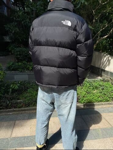 dəri zamşa kişi gödəkçəsi: Kurtka, Bomber, Yaz, The North Face — 4