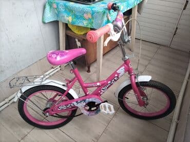 трехколесный велосипед с ручкой: Uşaq velosipedi – Salute marka, çəhrayı/ağ dizayn 2 ədəddi çox az — 3