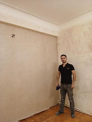 temir qiymetleri: Malyar İşlərinin görülməsi Şpavliyofka Astar+astarüz+üzlük Aboyun — 7