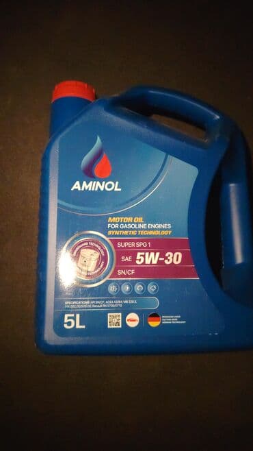 mini mator: Aminol Motor Oil – Super SPG1, 5W-30, 5L - Benzin mühərrikləri üçün — 1