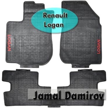 changan benni mini: Renault Logan üçün silikon ayaqaltilar. Силиконовые коврики для — 1