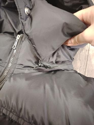 kurtkalar 2022: Qısa puffer qış gödəkçəsi – qara rəng unisex Metrolarda çatdırılma — 5