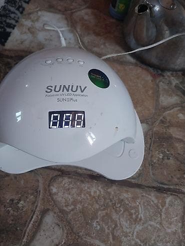 led ekran: SUNUV SUN9 Plus LED/UV dırnaq lampası - 2-in-1 LED/UV texnologiyası — 2