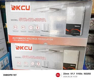 ev tortlari: KCU SVR-170-500VA – divara quraşdırılan avtomatik gərginlik — 1