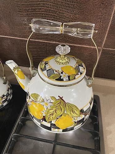 Çaydanlar: Yeni, rəng - Ağ, Çaydan, Çuqun, 3 l, Türkiyə — 3