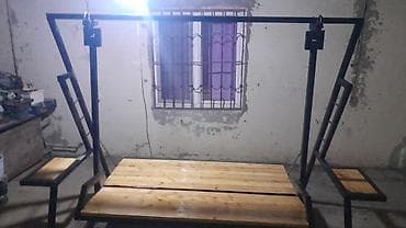 kacele: Yeni, Skamya-yelləncəl, Zontiksiz, Metal — 2