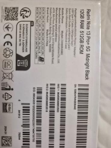 redmı note 12 pro: Redmi Note 13 Pro+, 512 GB, rəng - Qara — 2