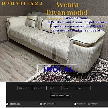 Divan, Qonaq otağı üçün, Parça, Bazalı, Açılan, Kitab — 6