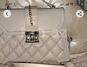 qizil adlarin yazilmasi: Malocnu rəng sumka iki dəfə istifadə olunub çox gözəl modeldir baha — 1