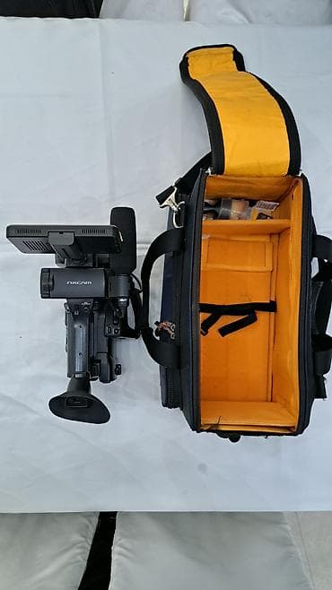 sur mikrofon: Sony NXCAM HXR-NX100 peşəkar videokamera seti Xüsusiyyətlər: - 1.0” — 3