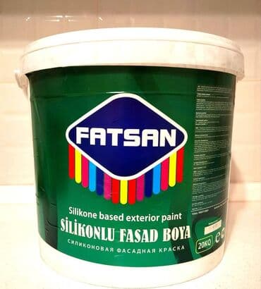 Boyalar: Emulsiya ic ve çöl ucun.Heresinden eded var.20 kq dir.Qiymet 1 ine — 1