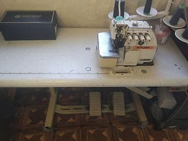 pse 4: Tikiş maşını Siruba, İşlənmiş,Overlok, 4 saplı — 1